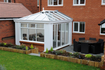 What is the usual size of a conservatory?