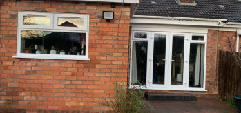 [Case Study) - White French Doors & Caement Windows