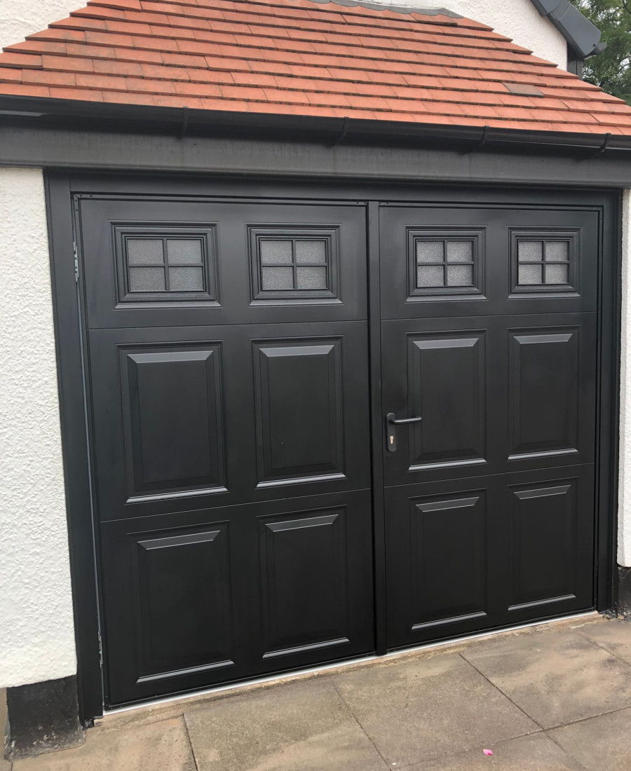 Cast Study - Side-Hinged Garage Doors