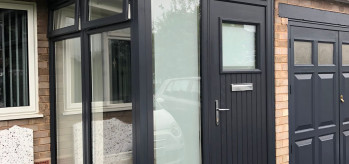 [Case Study) - Anthracite Grey Porch with Palladio Door