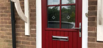 [Case Study] Red Palladio Door
