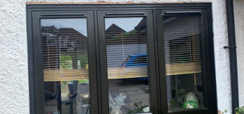 [Case Study) - Residence 7 Flush Sash Windows  in black