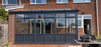 [Case Study] - Conservatory Extension in Anthracite Grey