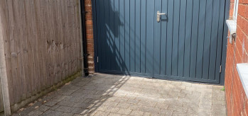 [Case Study) - Anthracite Grey Garage Door
