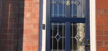 [Case Study) - Elegance Door with Bepsoke Glass Features