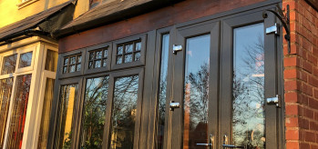 [Case Study) - Anthracite Grey French Doors and Windows