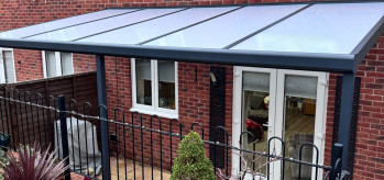 [Case Study) - Nebbiolo Aluminium Veranda with Opal Polycarbonate Roof