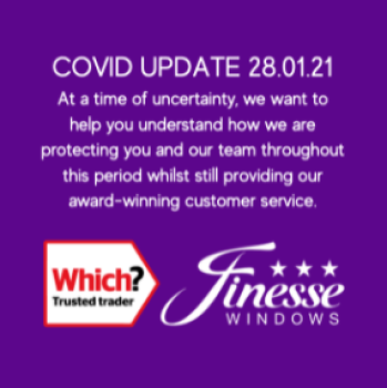 January 28th 2021 – Covid 19 Update from Finesse Windows