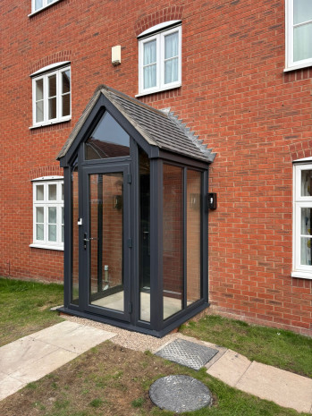 TIPS FROM INSIDE THE TRADE - Porch Door Design 101: Why Outward-Opening Doors Make Small Porches Feel Bigger