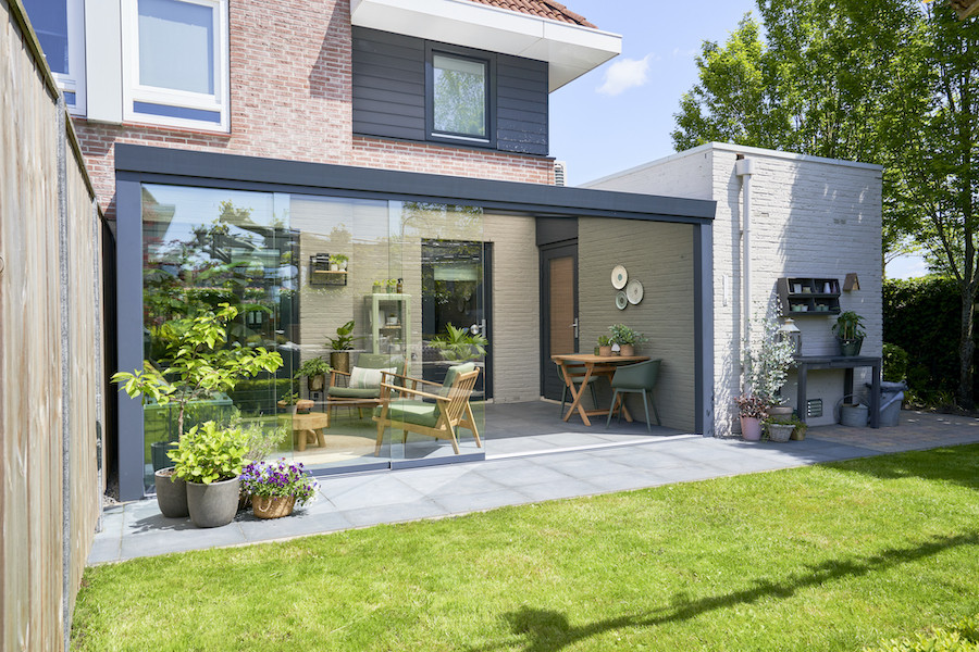 Veranda Windows Giallo Aluminium Veranda 5m x 2.5m | Finesse Windows