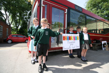 Finesse support local school with Door donation